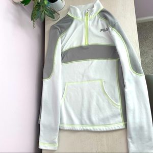 FILA Sport Zip Pullover Multicolored Size Large